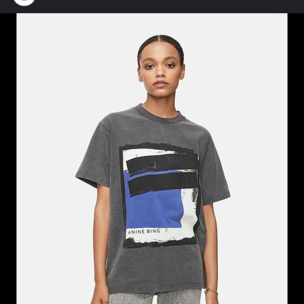 Anine Bing graphic t shirt
